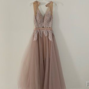 Formal beaded gown